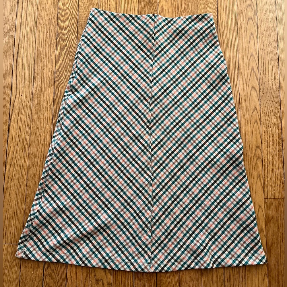 Compañía Fantástica Plaid Skirt